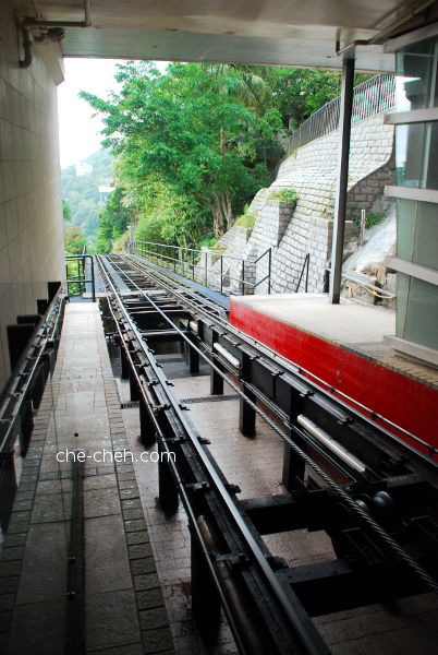 Tram Track @ Victoria Peak, Hong Kong